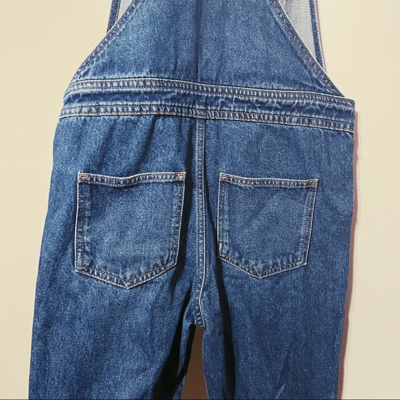 TopShop Moto Slim Denim Overalls - Picture 10 of 12